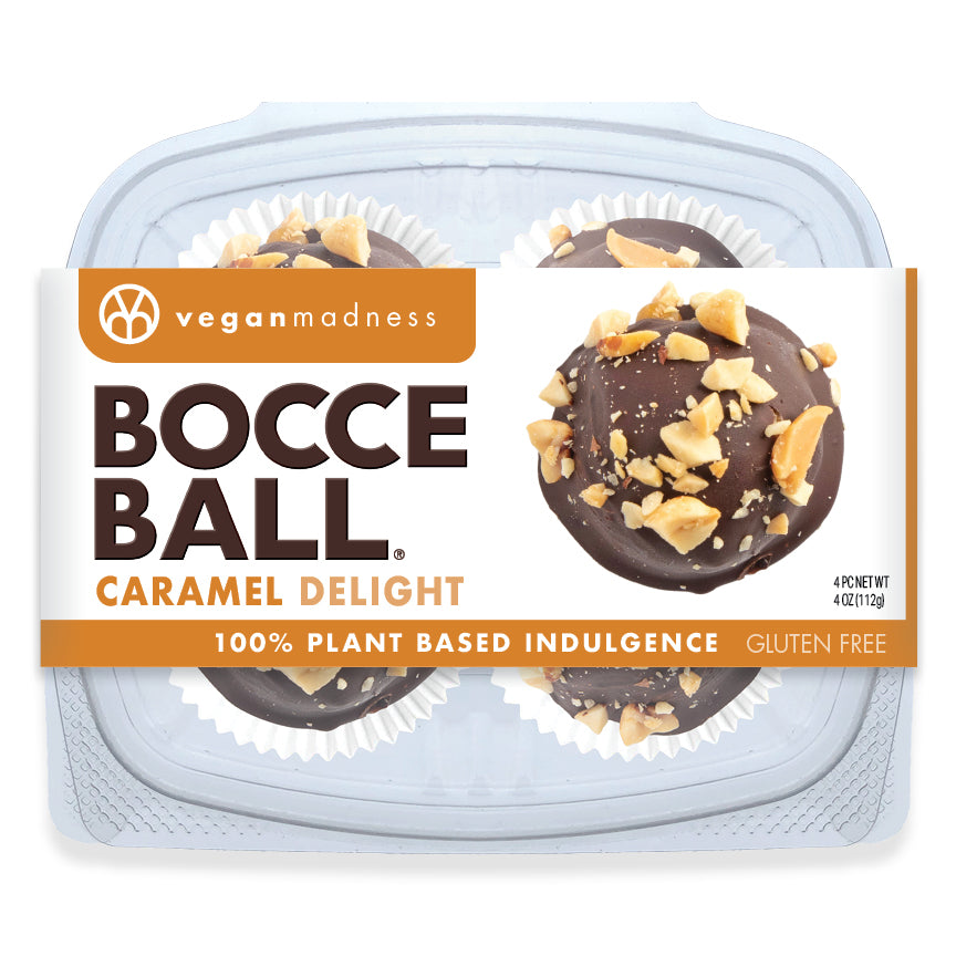 Caramel Delight Bocce (4 Pack) Gluten Free and Vegan Best in Los Angeles
