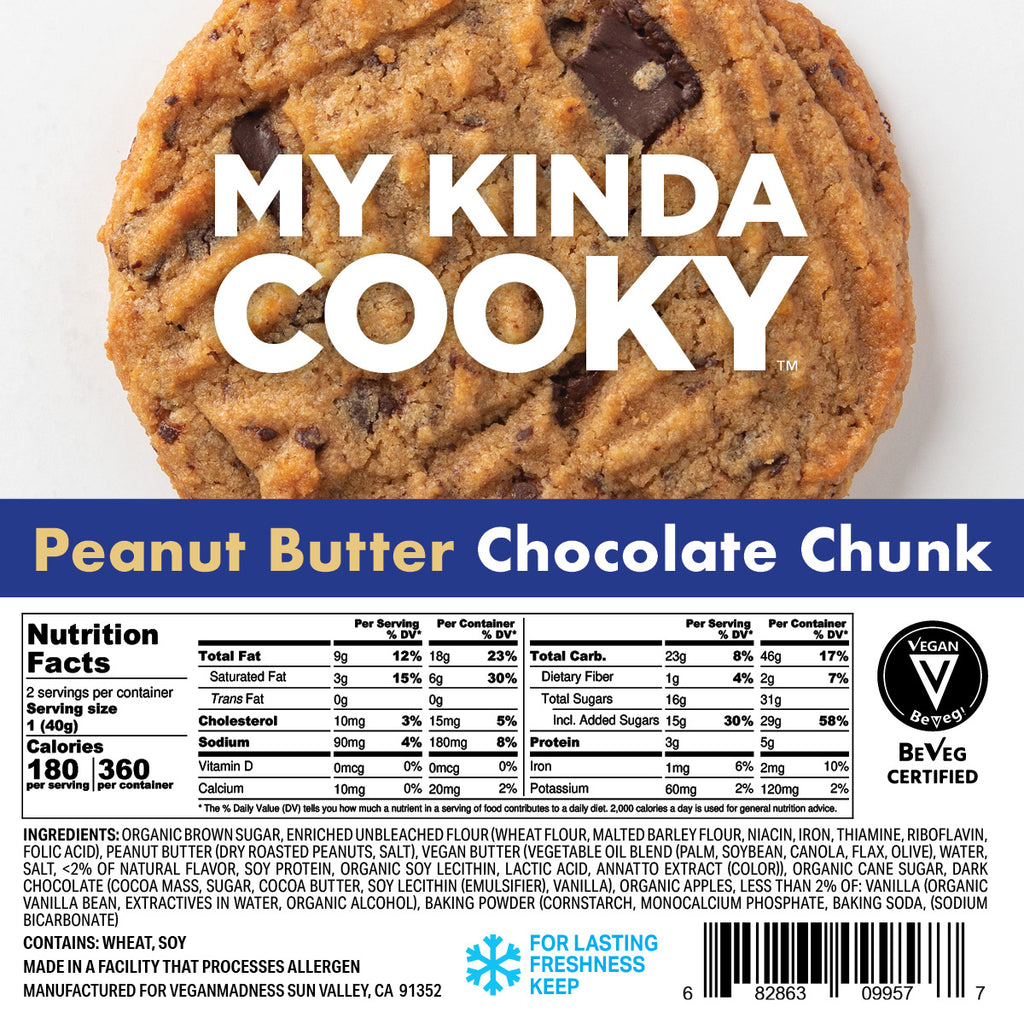 Peanut Butter Chocolate Chunk Cooky   BEST VEGAN COOKY IN LOS ANGELES